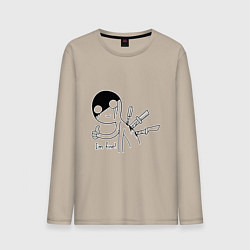 Мужской лонгслив Im fine