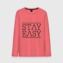 Мужской лонгслив Stay easy