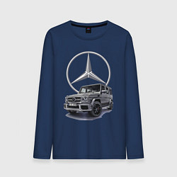 Мужской лонгслив Mercedes Gelendwagen G63 AMG G-class G400d