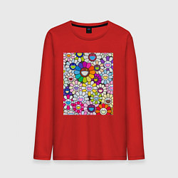 Мужской лонгслив Field of Flowers Мураками