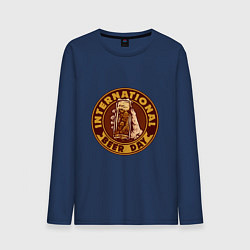 Мужской лонгслив День пивного живота