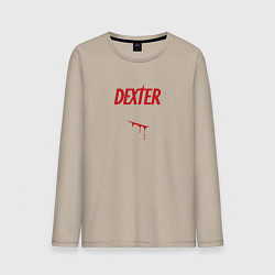 Мужской лонгслив Декстер порез кровь