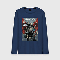 Мужской лонгслив Metallica - cool dudes!