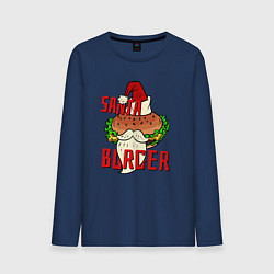 Мужской лонгслив Santa Burger