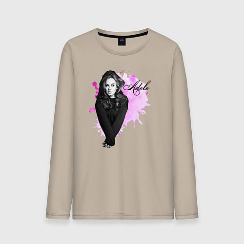 Мужской лонгслив Адель / Миндальный – фото 1