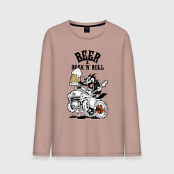 Мужской лонгслив Beer & RocknRoll