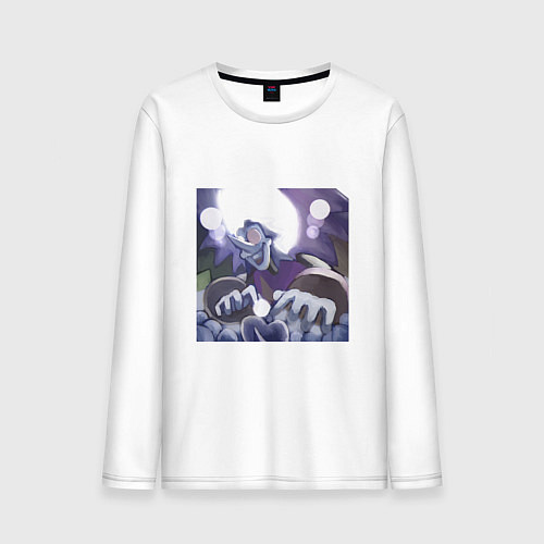 Мужской лонгслив Deltarune Vol 6 / Белый – фото 1