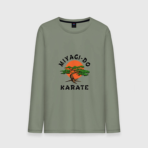 Мужской лонгслив MIYAGI-DO / Авокадо – фото 1