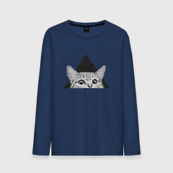 Мужской лонгслив Космокот 0004