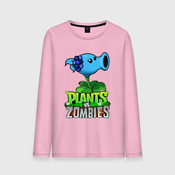Мужской лонгслив Plants vs Zombies Морозный Горох