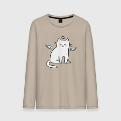 Мужской лонгслив КОТИК АНГЕЛ CAT ANGEL