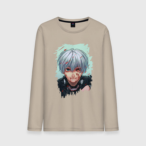 Мужской лонгслив Милый Кэн / Миндальный – фото 1