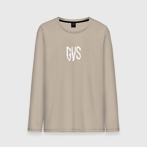 Мужской лонгслив G V S / Миндальный – фото 1