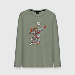 Мужской лонгслив Мощный космический удар