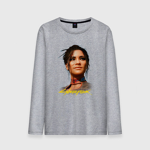 Мужской лонгслив Panam Cyberpunk Панам / Меланж – фото 1