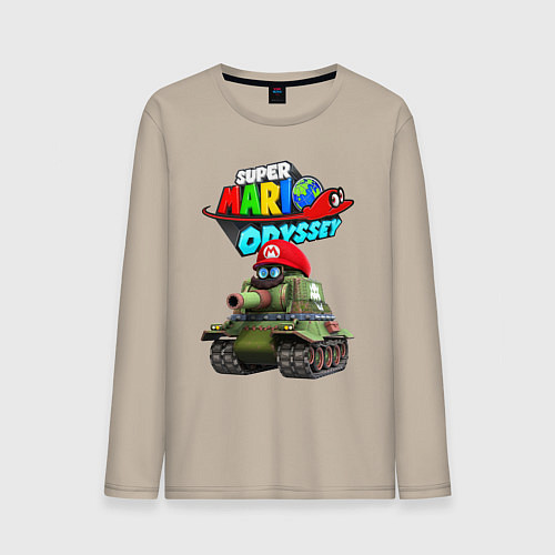 Мужской лонгслив Tank Super Mario Odyssey / Миндальный – фото 1