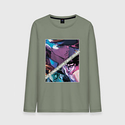 Мужской лонгслив Джотаро Куджо из ДжоДжо