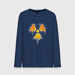 Мужской лонгслив Radioactive symbol