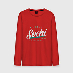 Мужской лонгслив Россия - Сочи