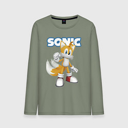 Мужской лонгслив Майлз Тейлз Прауэр Sonic Видеоигра