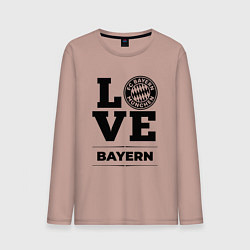 Мужской лонгслив Bayern Love Классика