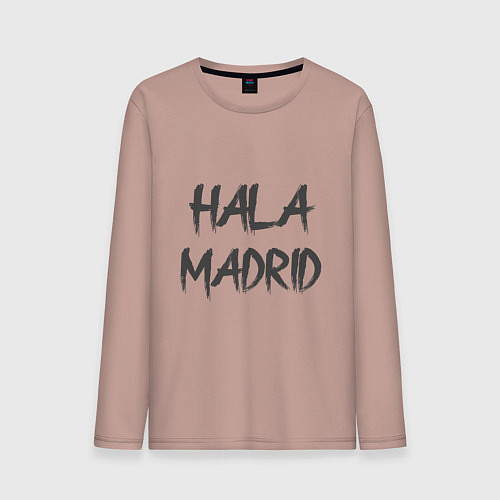 Мужской лонгслив Hala - Madrid / Пыльно-розовый – фото 1