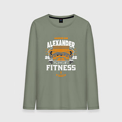 Мужской лонгслив АЛЕКСАНДР ЖЕЛЕЗНЫЙ КУЛАК ELDEN RING