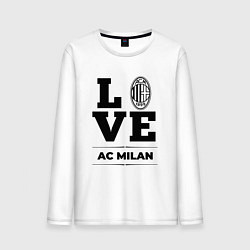 Мужской лонгслив AC Milan Love Классика