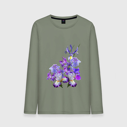 Мужской лонгслив Ириски Ирисы / Авокадо – фото 1
