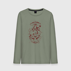 Мужской лонгслив Инопланетяне Нло