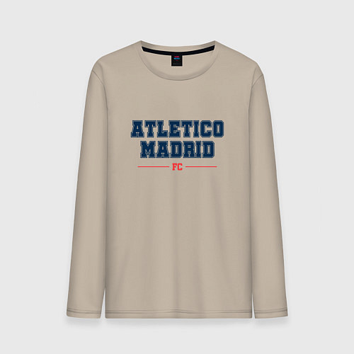 Мужской лонгслив Atletico Madrid FC Classic / Миндальный – фото 1