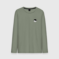 Мужской лонгслив ИНЬ ЯНЬ СМАЙЛ MINI