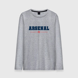 Лонгслив хлопковый мужской Arsenal FC Classic, цвет: меланж