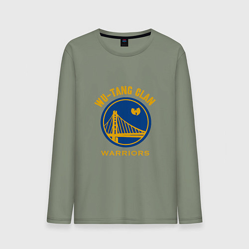 Мужской лонгслив Wu - Warriors / Авокадо – фото 1