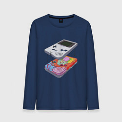 Мужской лонгслив Game boy insides