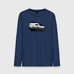 Мужской лонгслив Бездорожье без дорог