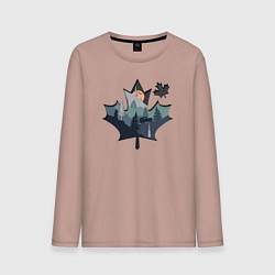 Мужской лонгслив Бездорожье