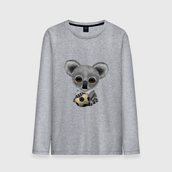 Мужской лонгслив Футбол - Коала