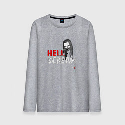 Лонгслив хлопковый мужской Hellscream Academy, цвет: меланж