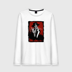 Мужской лонгслив Абстрактный панк