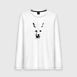 Мужской лонгслив Лисье пятно