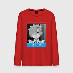 Мужской лонгслив Рем - Re: Zero - С нуля