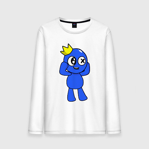 Мужской лонгслив Rainbow Friends / Белый – фото 1