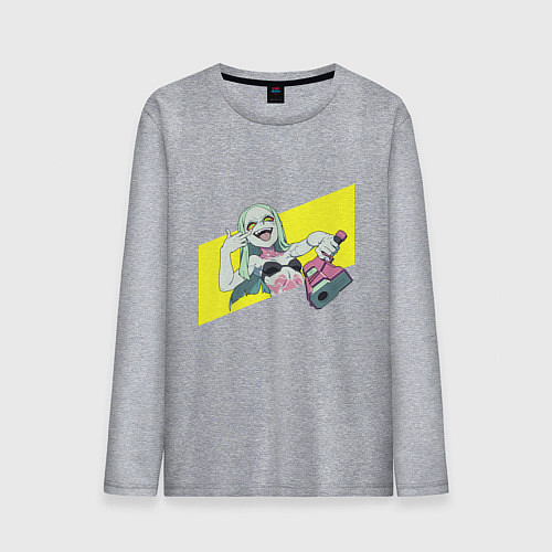 Мужской лонгслив Ребекка / Меланж – фото 1