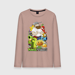 Мужской лонгслив Craaazy Dave plants