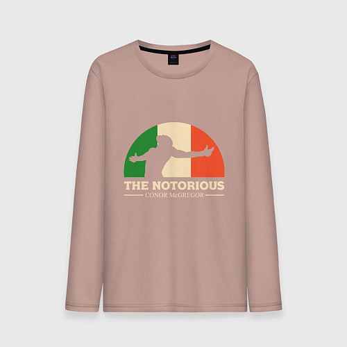 Мужской лонгслив The Notorious / Пыльно-розовый – фото 1