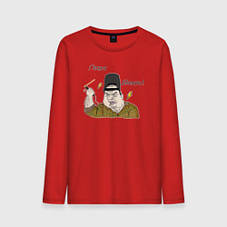 Мужской лонгслив Сварщик мем