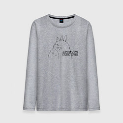 Мужской лонгслив Тоторо Studio Ghibli