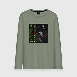 Лонгслив хлопковый мужской Soda Luv Ничего личного 2, цвет: авокадо