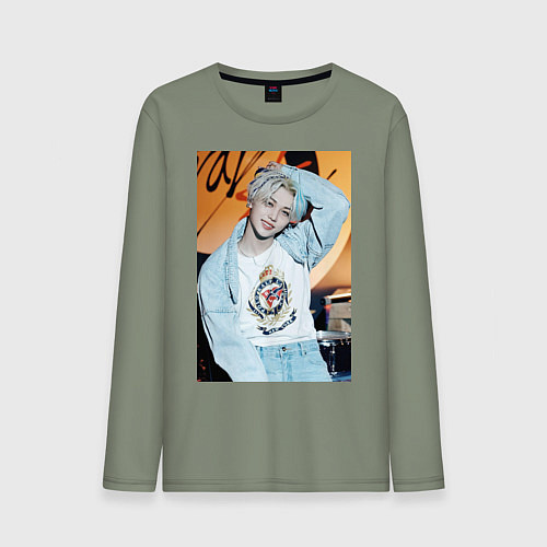 Мужской лонгслив Felix Circus / Авокадо – фото 1